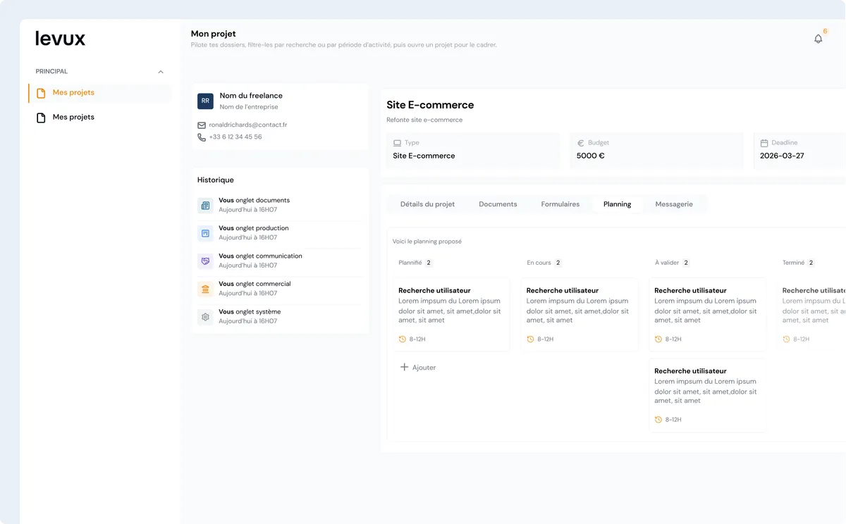 Dashboard Project